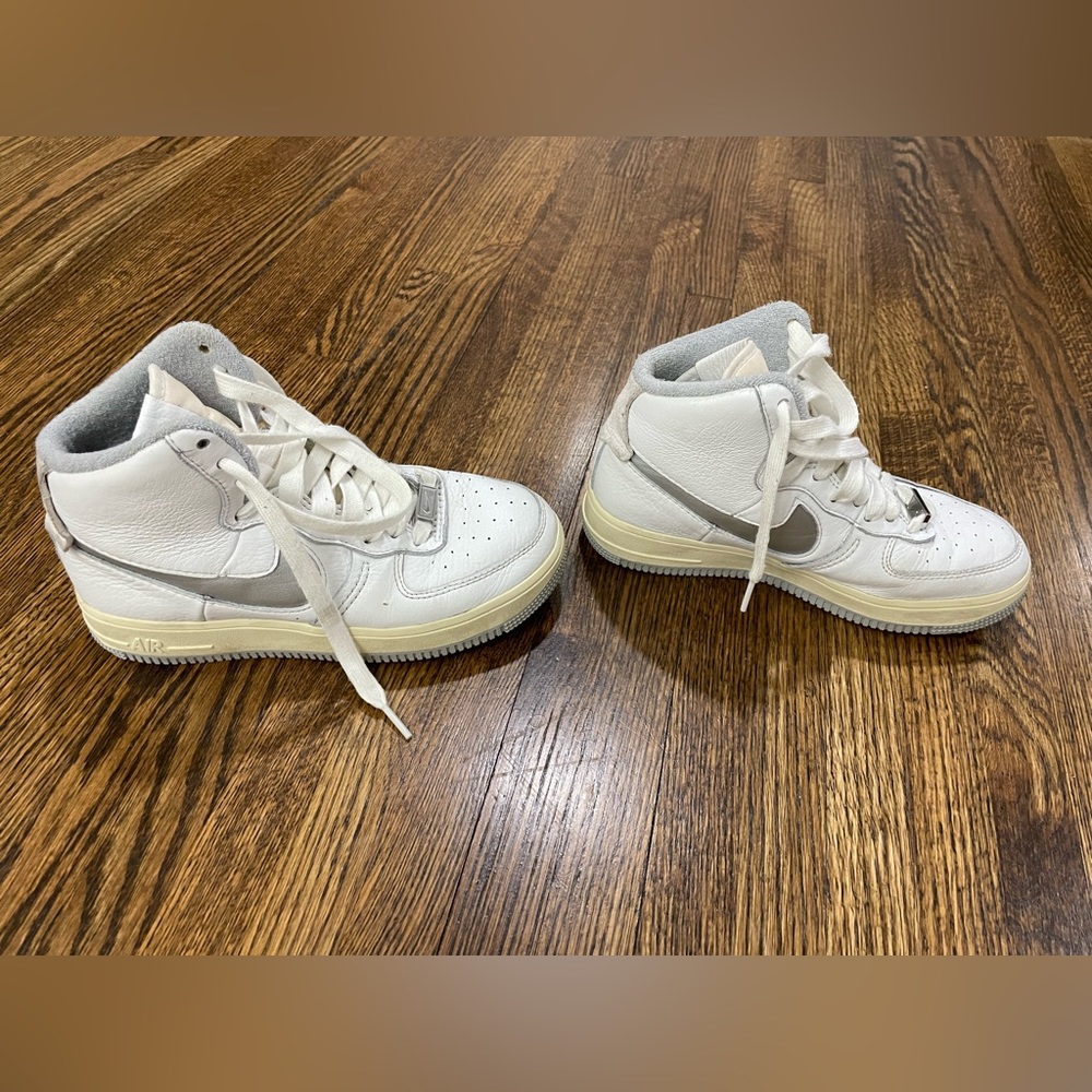 White Nike Blazer High Top